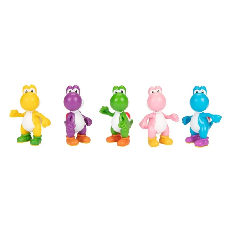 World of Nintendo - Super Mario Yoshi Wave 2 - 5-piece set | 192995415287