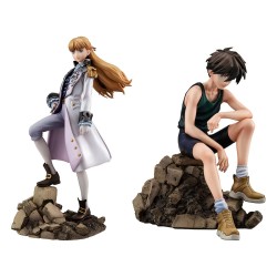 Mobile Suit Gundam Wing Alpha x Omega statuette PVC 1/8 Heero Yuy & Relena Peacecraft Set 30th Anniversary Repaint Ver. 14 cm