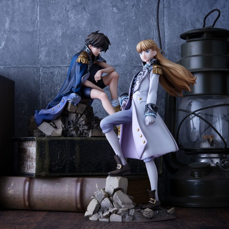 Mobile Suit Gundam Wing Alpha x Omega statuette PVC 1/8 Heero Yuy & Relena Peacecraft Set 30th Anniversary Repaint Ver. 14 cm | 4535123841934