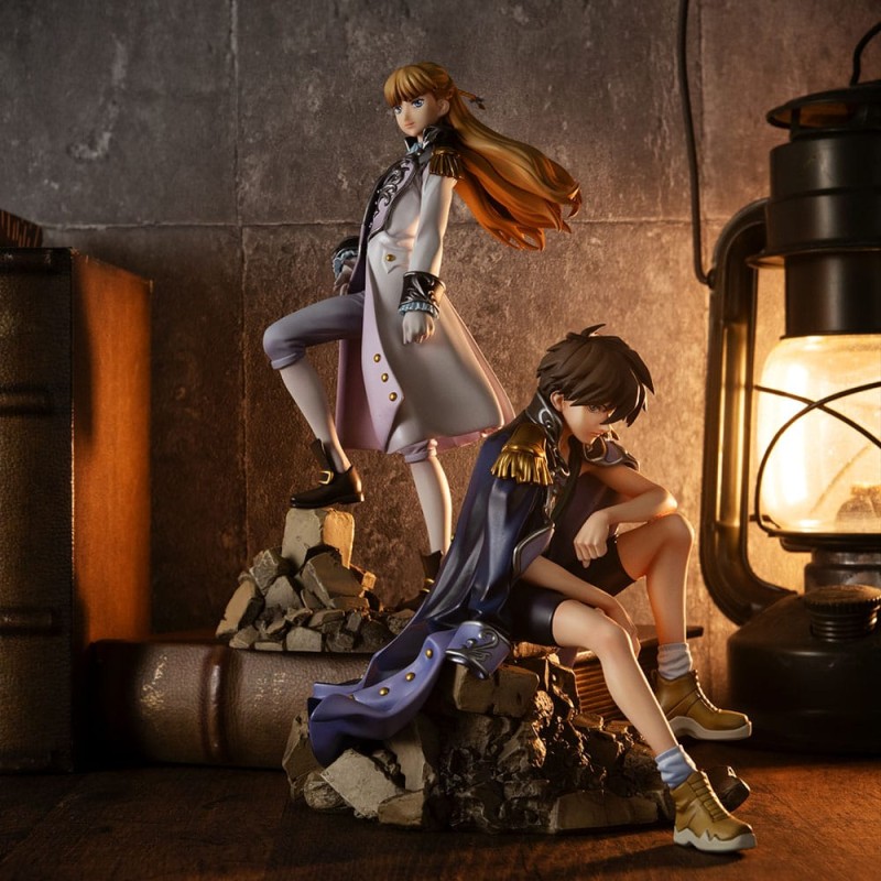 Mobile Suit Gundam Wing Alpha x Omega statuette PVC 1/8 Heero Yuy & Relena Peacecraft Set 30th Anniversary Repaint Ver. 14 cm | 4535123841934