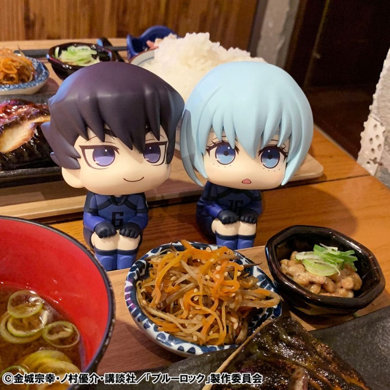Blue Lock statuette PVC Look Up Tabito Karasu & Yo Hiori Set (with gift) 11 cm | 4535123842832