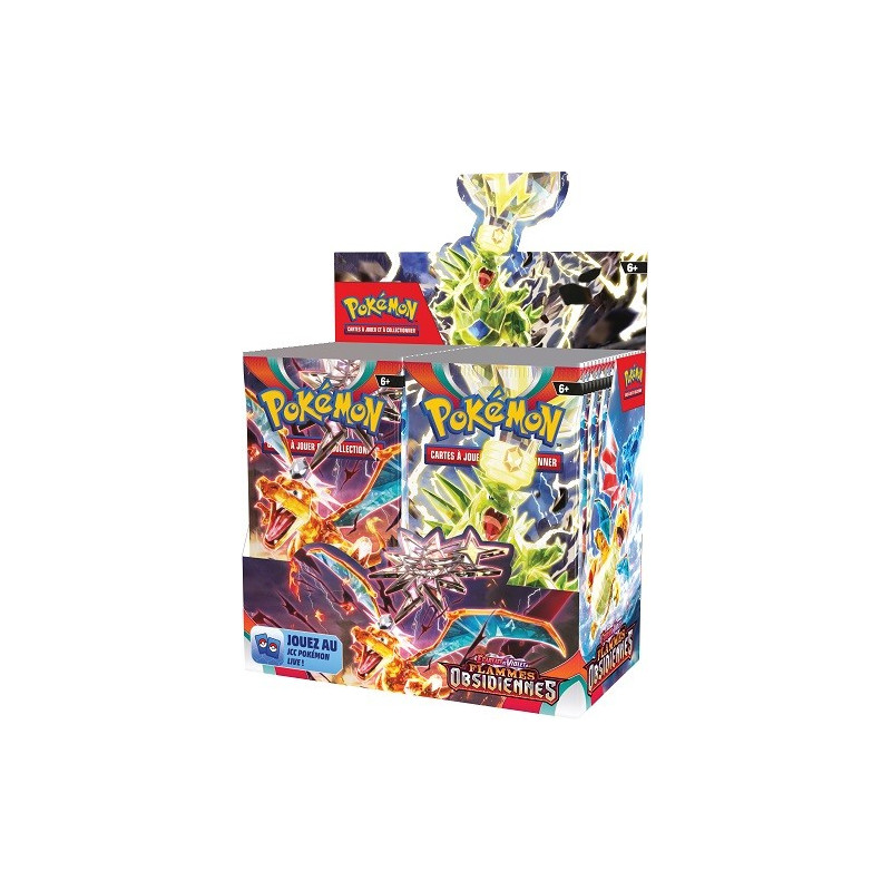 Pokémon - Flammes Obsidiennes (EV03) - Display 36 Boosters FR