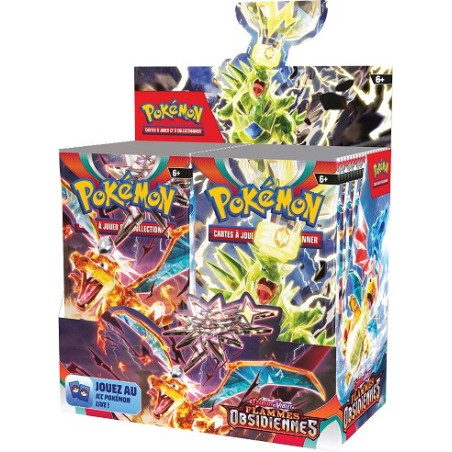 Pokémon - Flammes Obsidiennes (EV03) - Display 36 Boosters FR
