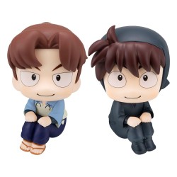 Nintama Rantaro statuette PVC Look Up Hansuke Doi & Rikichi Yamada Set (with gift) 11 cm