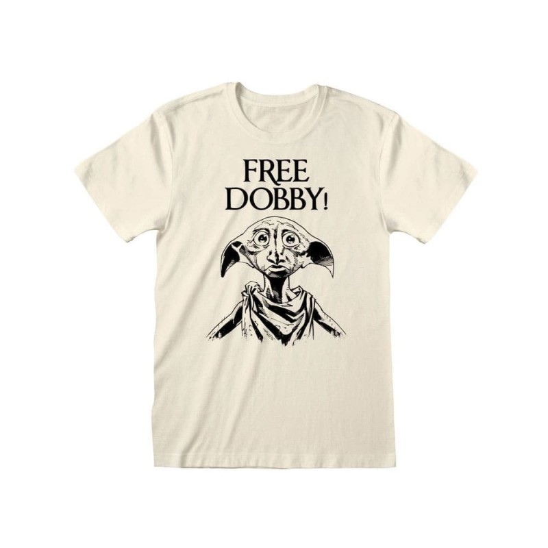 Harry Potter T-Shirt Free Dobby Size L | 5056688572556