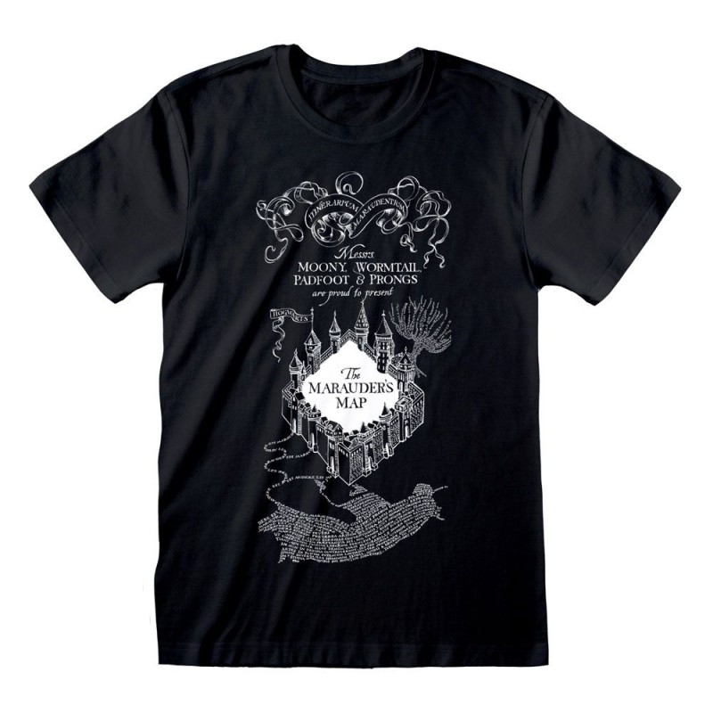 Harry Potter T-Shirt Marauders Map Size S | 5055910345036