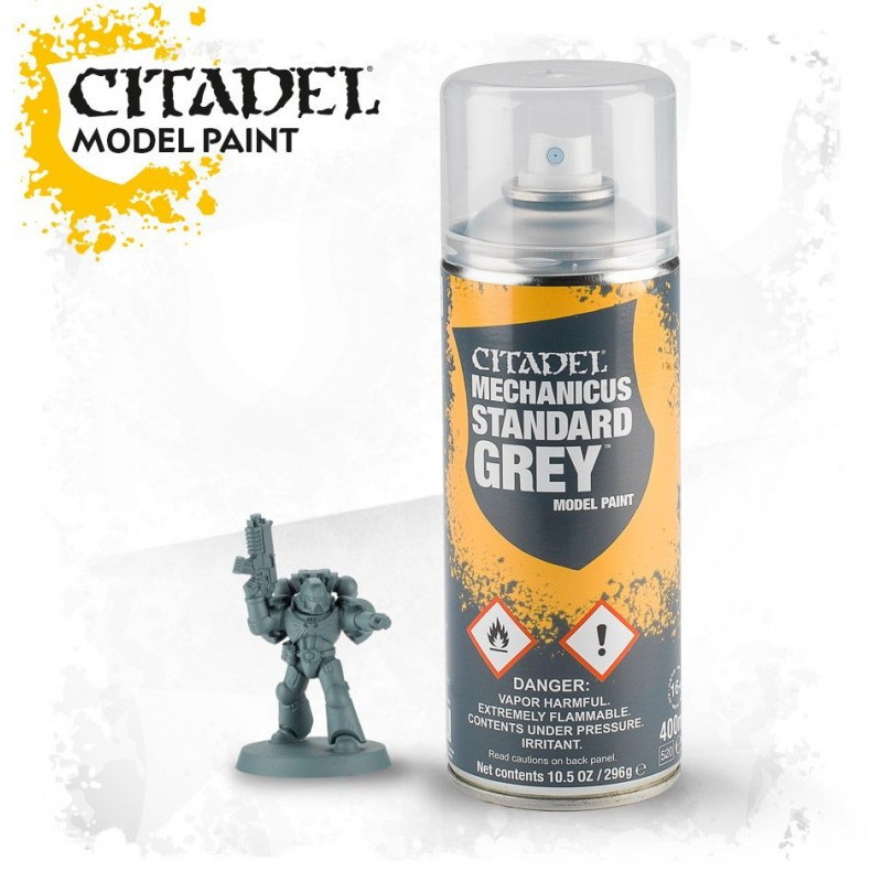 produit : Citadel - Spray : Mechanicus Standard Grey

marque : Games Workshop / Citadel