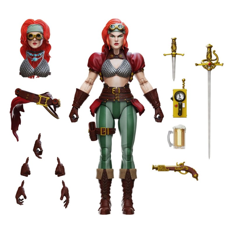 Epic H.A.C.K.S. figurine 1/12 Red Sonja Steampunk | 0814800024988