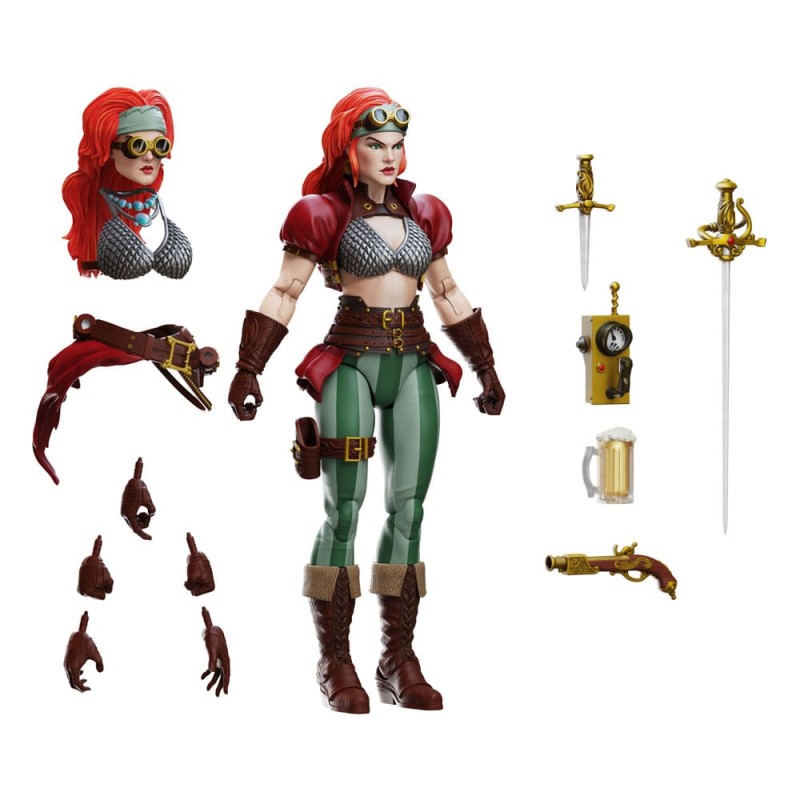 Epic H.A.C.K.S. figurine 1/12 Red Sonja Steampunk | 0814800024988