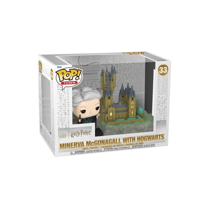 Harry Potter - Chamber of Secrets Anniversary Funko POP! Movies Vinyl figurine Minerva with Hogwarts 9 cm