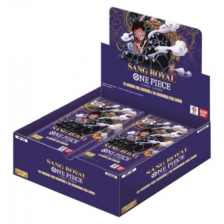 One Piece Card Game - Sang Royal (OP-10) - Booster Display (24 Boosters) - FR | 4582769796333