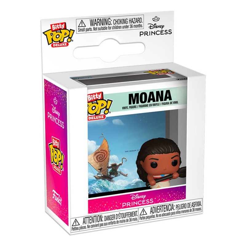 Moana Display (12) pack 4 figurines Bitty POP! Deluxe Vinyl Moana 2,5 cm | 0000038395961