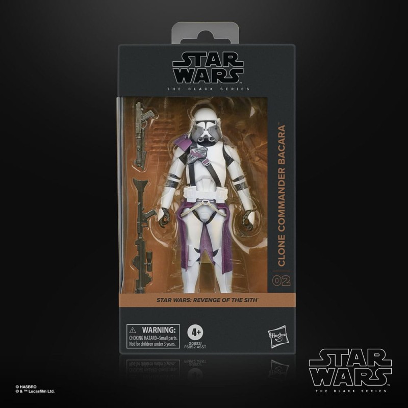 Star Wars Episode III Black Series figurine Commander Bacara 15 cm | 5010996280770