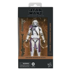 Star Wars Episode III Black Series figurine Commander Bacara 15 cm | 5010996280770