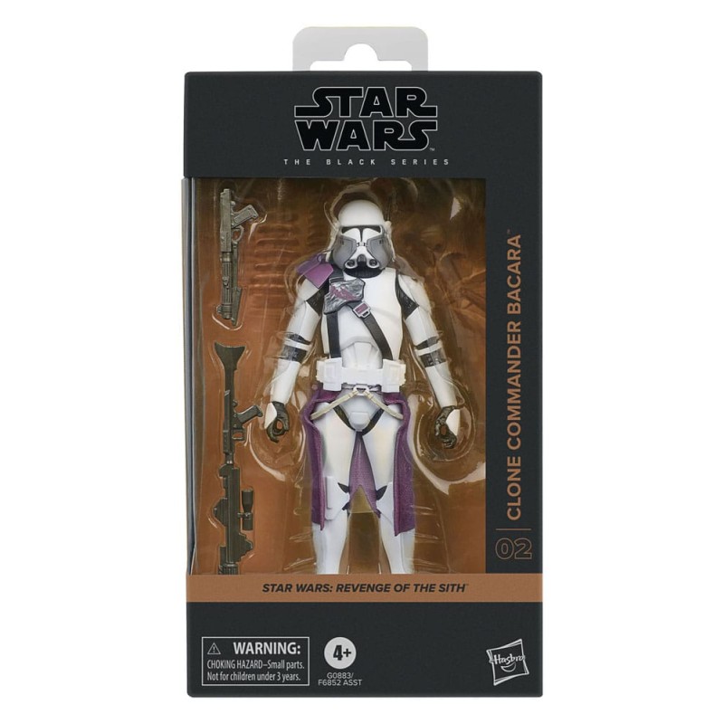 Star Wars Episode III Black Series figurine Commander Bacara 15 cm | 5010996280770