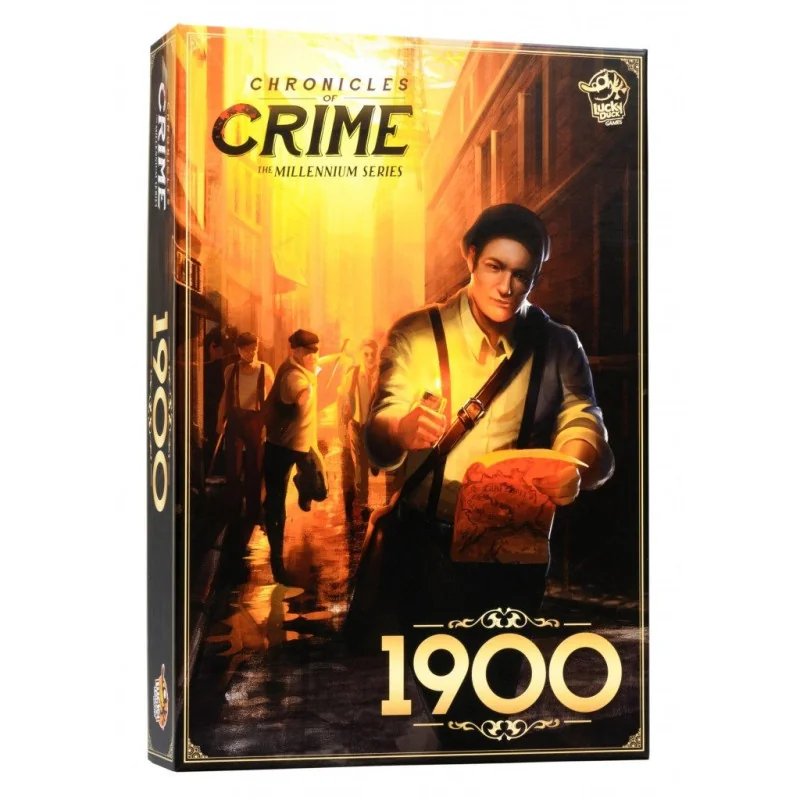 Game: Chronicles of Crime Millennium - 1900
Publisher: Lucky Duck Games
English Version