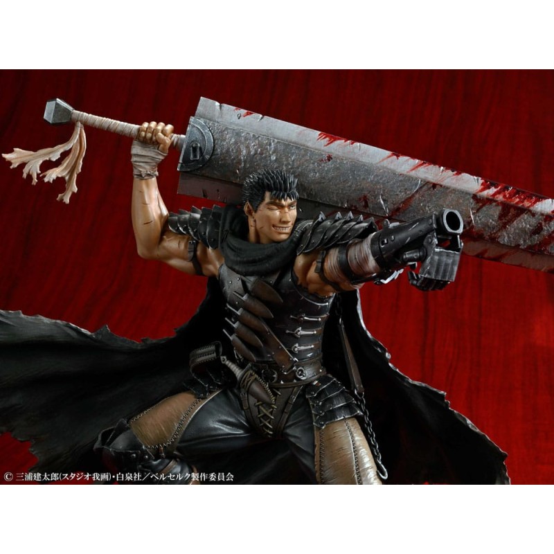 Berserk statuette PVC 1/7 Guts Black Swordsman Ver. 26 cm | 4582777524454