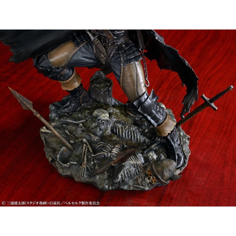 Berserk statuette PVC 1/7 Guts Black Swordsman Ver. 26 cm | 4582777524454