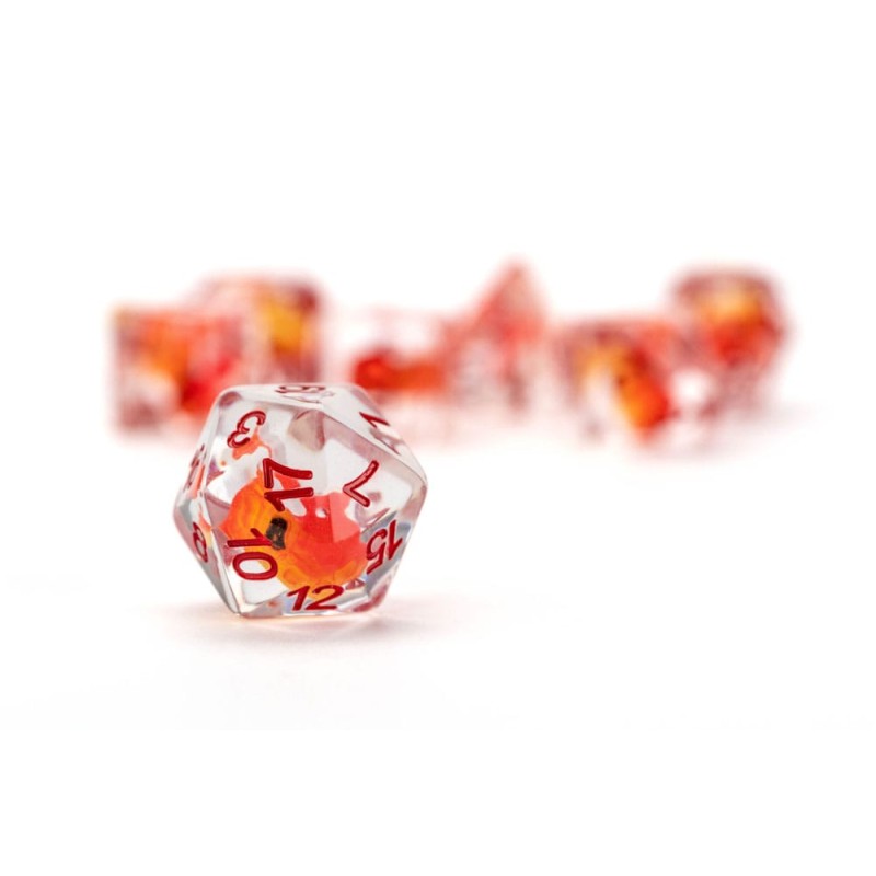 Dragon Storm pack dés Inclusion Red Dragon (7) | 0687700234296
