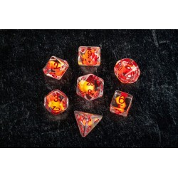 Dragon Storm pack dés Inclusion Red Dragon (7) | 0687700234296