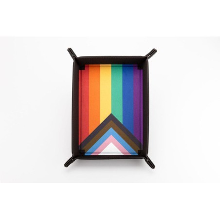 FanRoll Plateau à dés pliant Pride Rainbow Flag  | 0687700232759