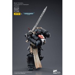 Warhammer 40k figurine 1/18 Black Templars The Emperors Champion Rolantus 12 cm | 6973130377585
