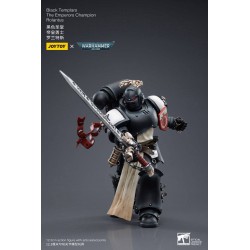 Warhammer 40k figurine 1/18 Black Templars The Emperors Champion Rolantus 12 cm | 6973130377585