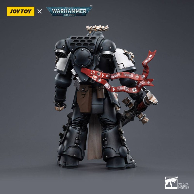 Warhammer 40k figurine 1/18 Black Templars The Emperors Champion Rolantus 12 cm | 6973130377585
