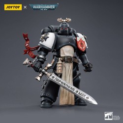 Warhammer 40k figurine 1/18 Black Templars The Emperors Champion Rolantus 12 cm | 6973130377585