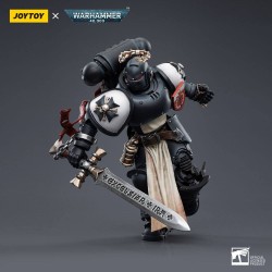 Warhammer 40k figurine 1/18 Black Templars The Emperors Champion Rolantus 12 cm | 6973130377585