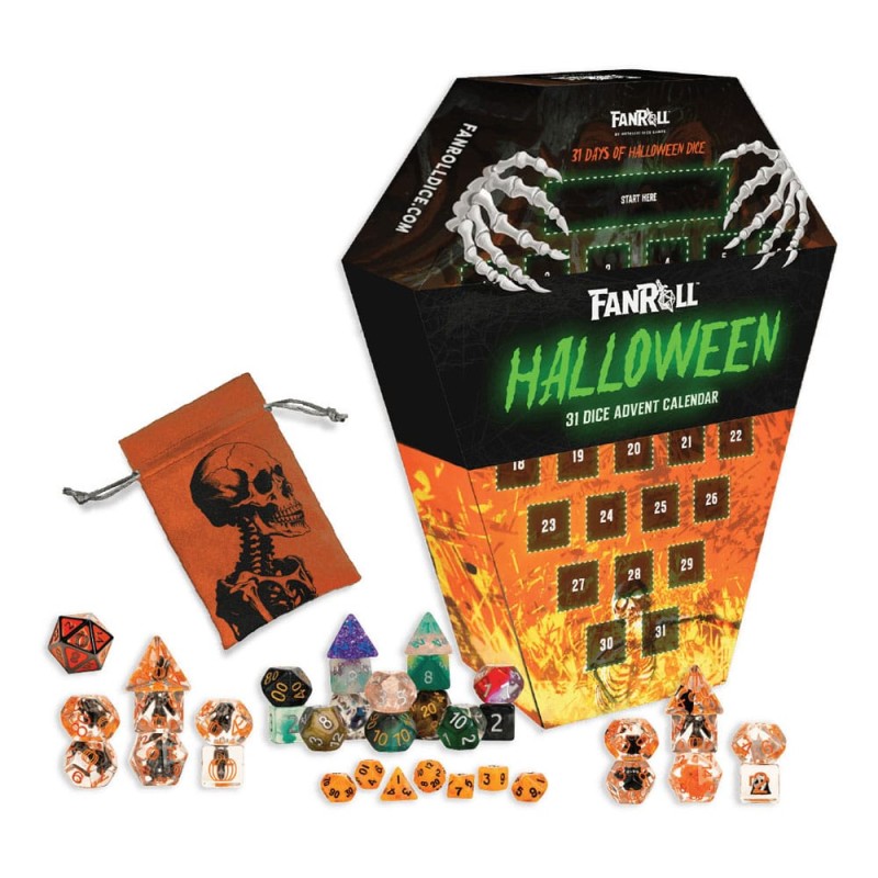 Halloween Advent Calendar 31 Days Dice Goblin | 0687700235767