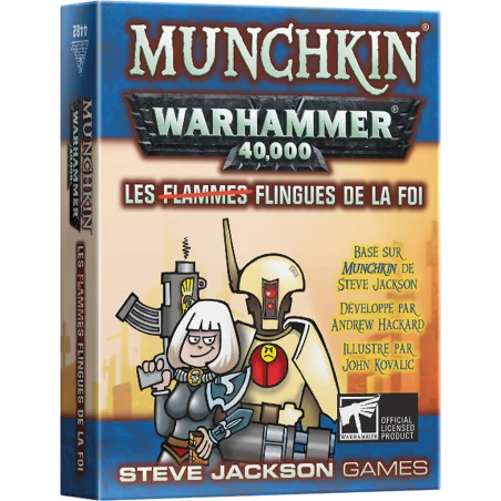 Munchkin Warhammer 40.000 - Les Flingues de la Foi