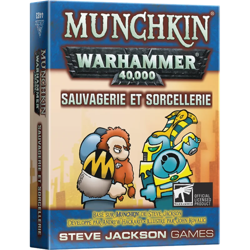 Munchkin Warhammer 40.000 - Sauvagerie et Sorcellerie