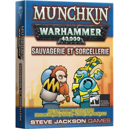 Munchkin Warhammer 40.000 - Sauvagerie et Sorcellerie