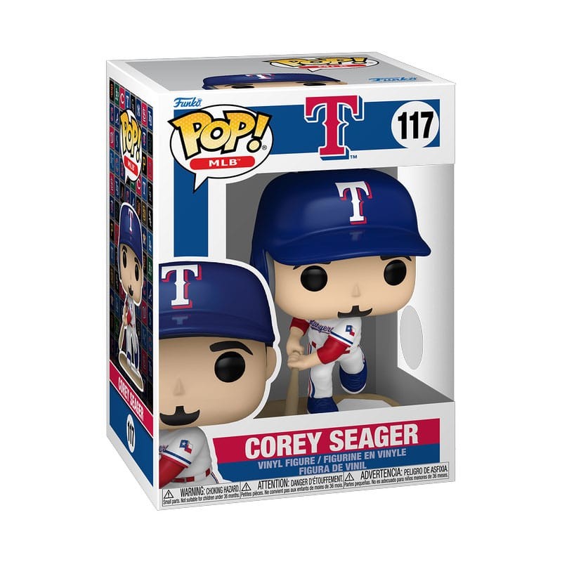 MLB POP! Vinyl figurine Rangers- Corey Seager 9 cm | 0889698863193