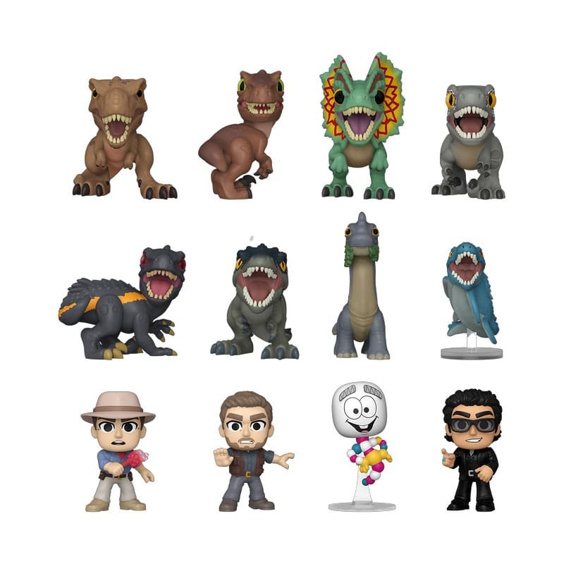 Jurassic World présentoir Mystery Minis figurines P&W 5 cm (12) | 0889698878562