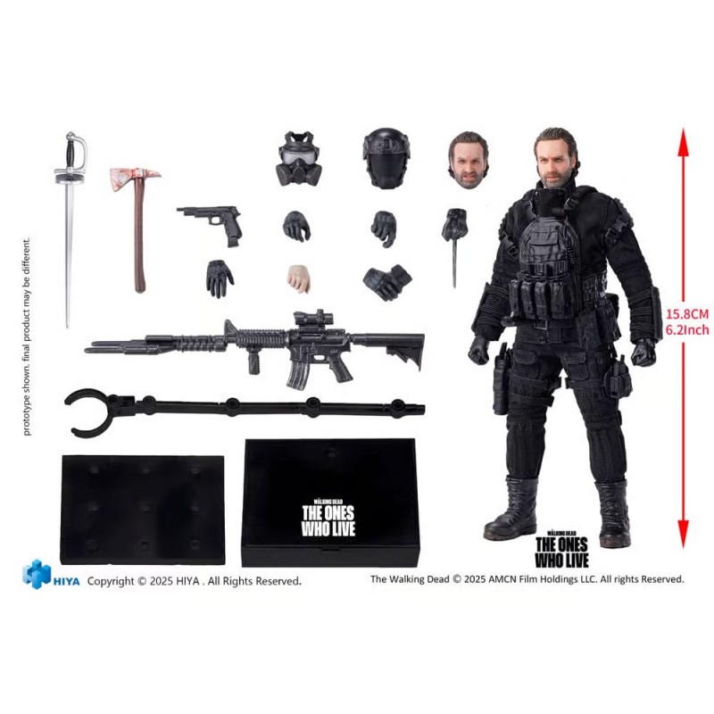 The Walking Dead: The Ones Who Lived figurine 1/12 Exquisite Super Series Rick 16 cm | 6957534204296