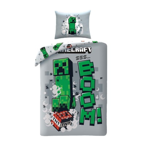 Minecraft parure de lit Ver. 2 140 x 200 cm / 70 x 90 cm | 5904209609796