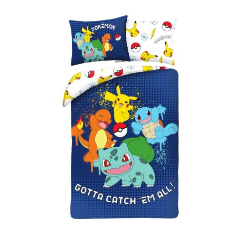 Pokémon Duvet Set Ver. 10 140 x 200 cm / 70 x 90 cm   | 5904209615858