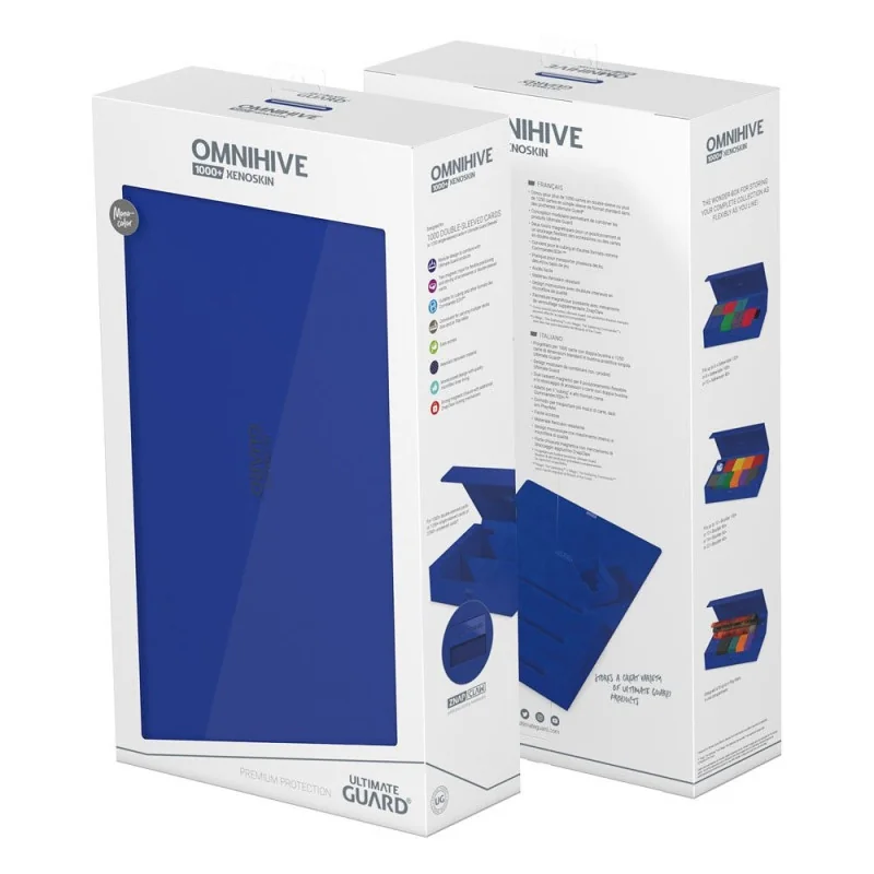 Ultimate Guard Omnihive 1000+ XenoSkin Blauw | 4056133023467