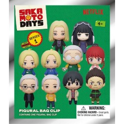 Sakamoto Days présentoir porte-clés sac à dos 3D Series 1 (24) | 0077764326653
