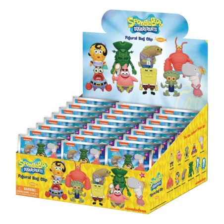 Nickelodeon Classics présentoir porte-clés sac à dos 3D Series 4 (24) | 0077764632556
