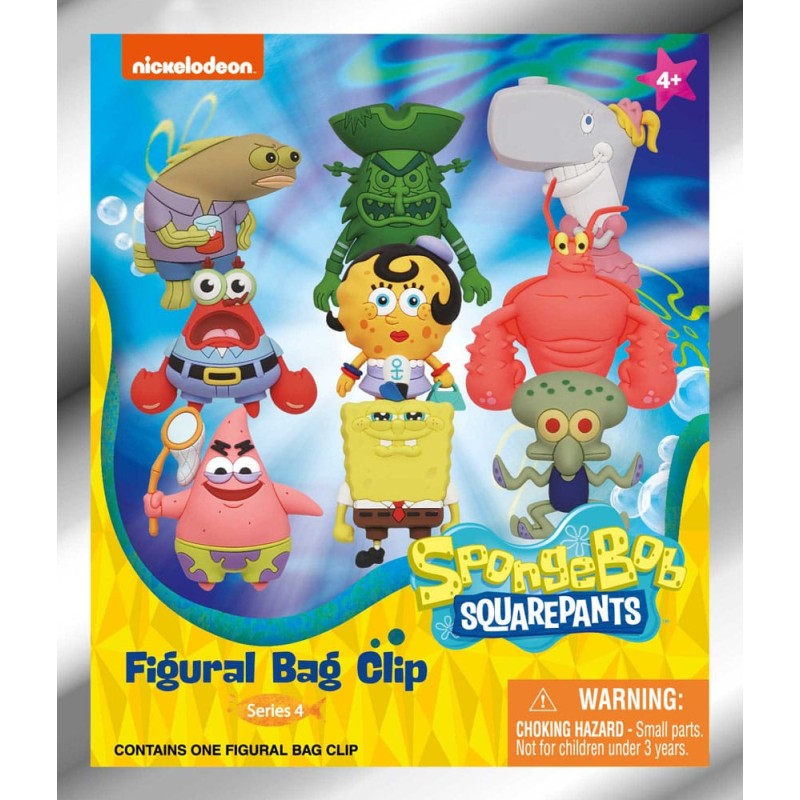 Nickelodeon Classics présentoir porte-clés sac à dos 3D Series 4 (24) | 0077764632556