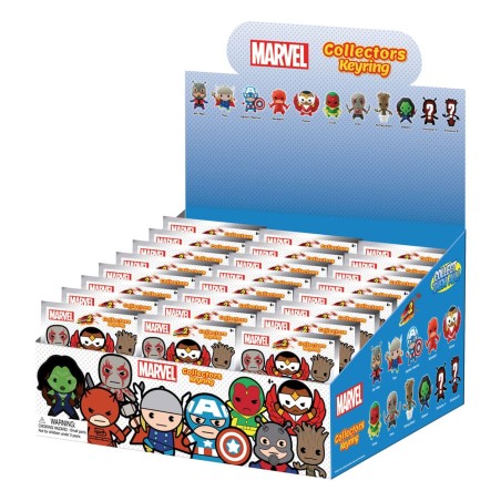 Marvel présentoir porte-clés sac à dos 3D Series 2 (24) | 0077764682056