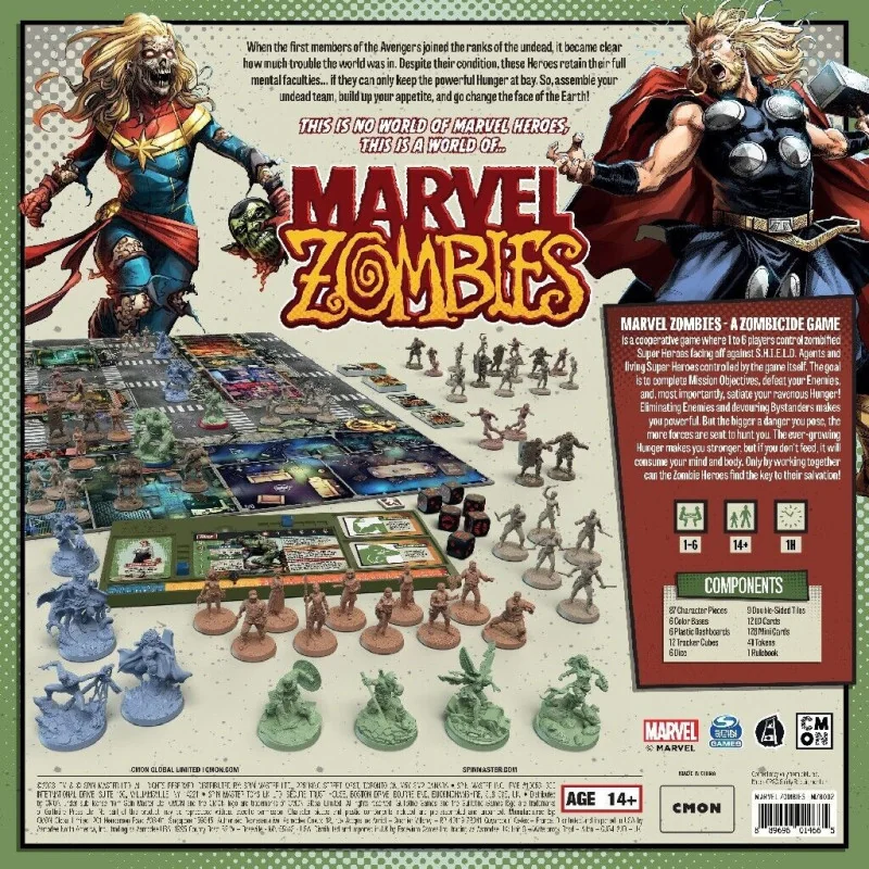 Zombicide - Marvel Zombies (Undead Avengers) ENG | 889696014665