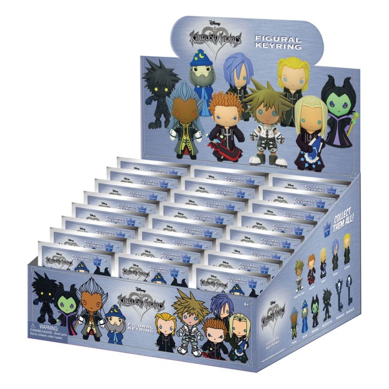 Kingdom Hearts présentoir porte-clés sac à dos Series 2 (24) | 0077764801655