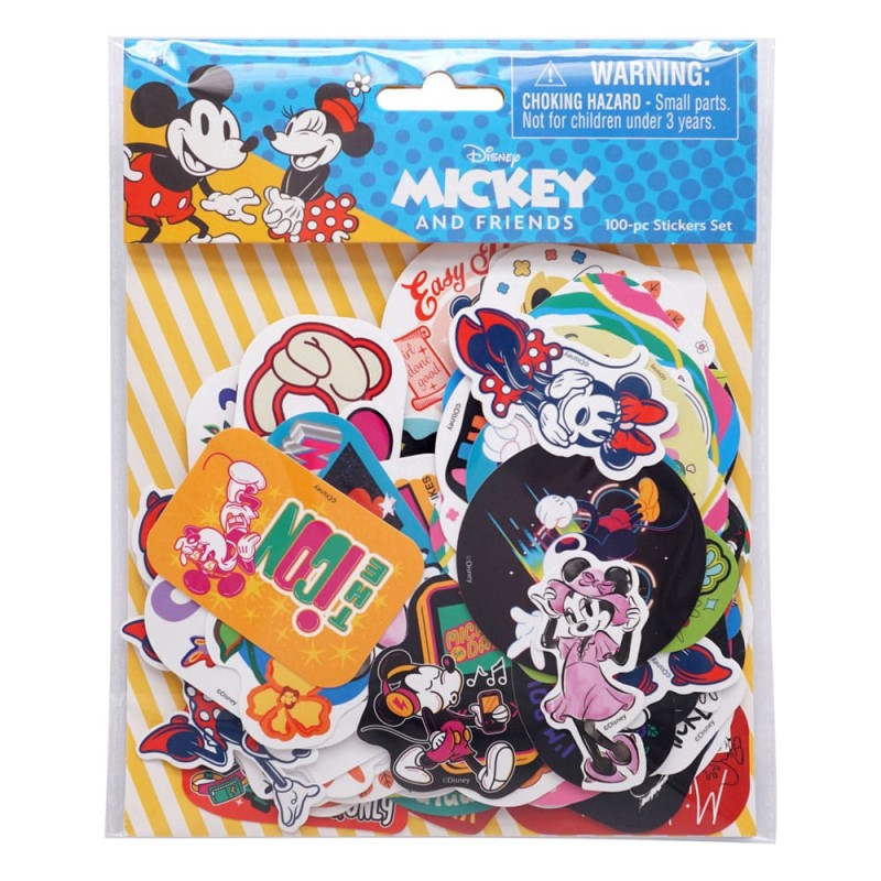 Disney pack 100 stickers Mickey & Minnie | 0077764830921