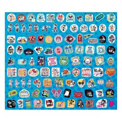 Disney pack 100 stickers Mickey & Minnie | 0077764830921