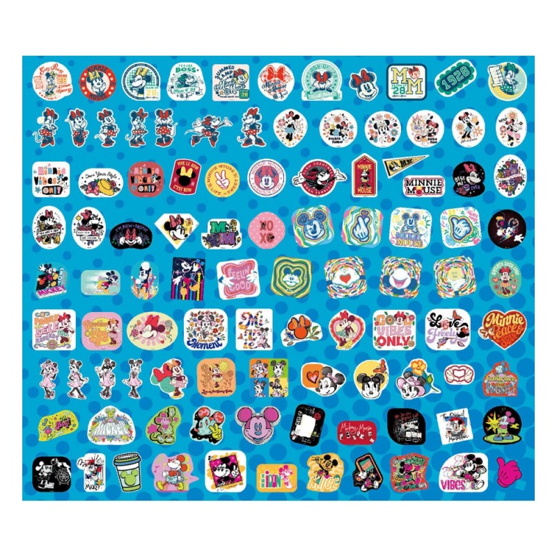 Disney pack 100 stickers Mickey & Minnie | 0077764830921