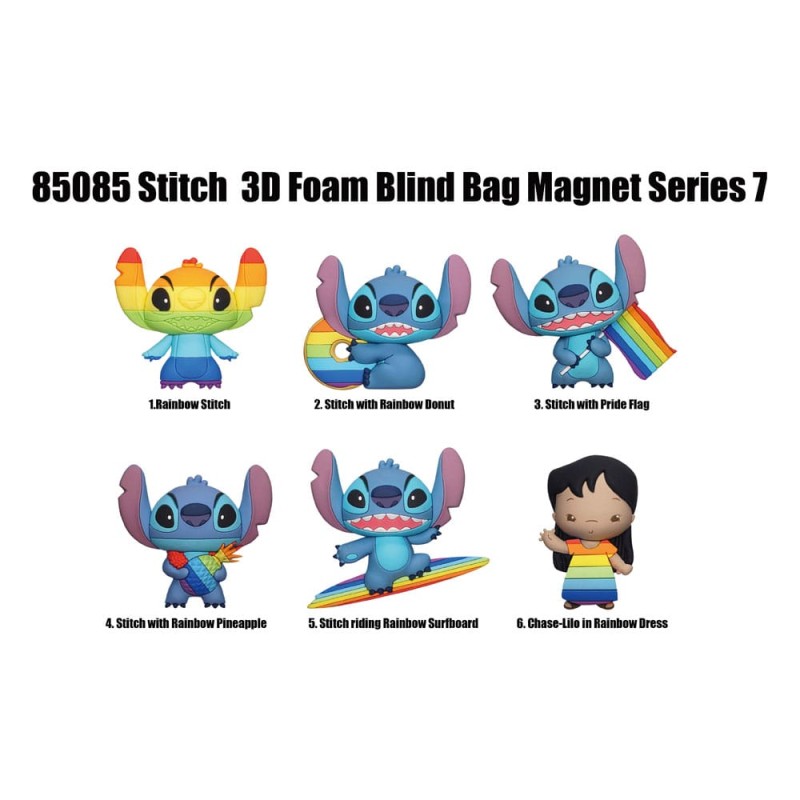 Lilo & Stitch Magnets blind pack Stitch Series 7 Display (12) | 0077764850851